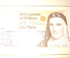 Irish five pound