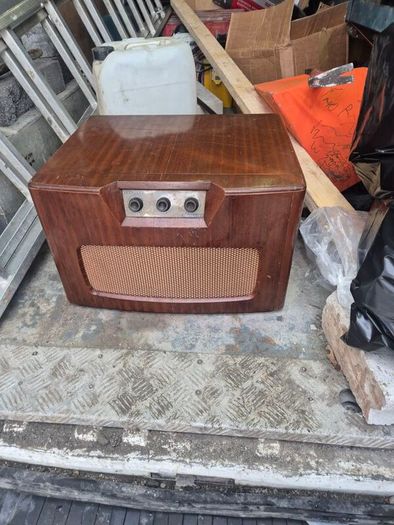 antique record player