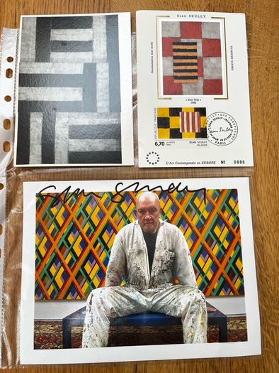 Sean Scully signed
