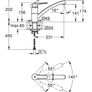 GROHE Start Eco 31685000 Sink Mixer Tap Low Spout Chrome Image 4