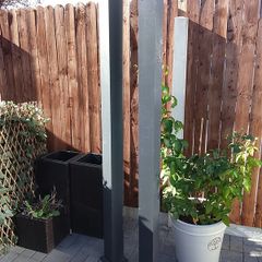Aluminium gate pillars, pair (2) (updated)