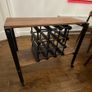 Industrial Wine Rack Table Image 2