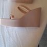 Guess Nude Wedge Rubber Sandles Image 3