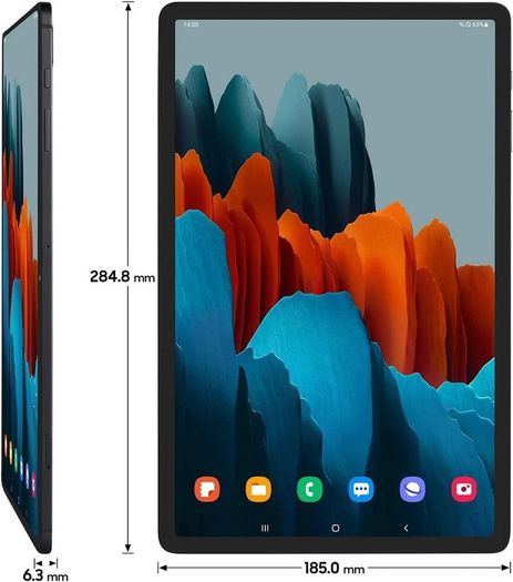 SAMSUNG Galaxy Tab S7 FE 12.4" WI-FI Tablet - 64 GB, Mystic Black (New Open Box)