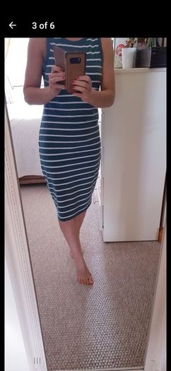 Striped Dress Size 8-10