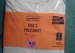 BNWT Girls age 11-12yrs Polo Shirts 2pk