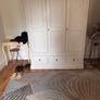 Caseys Furniture Altea Triple Wardrobe in Off White Image 2