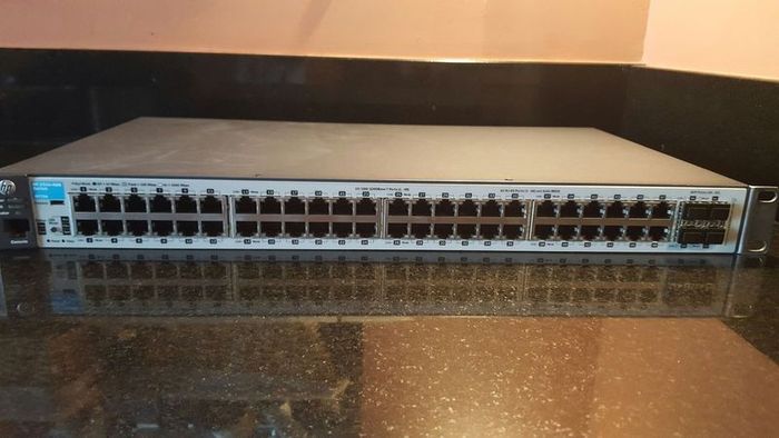 HP 48 port gigabyte switch.