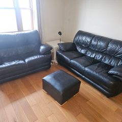 Leather Sofa Set