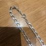 18 Inch Figaro chain sterling silver Image 3