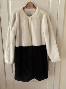 Faux Fur Jacket size medium