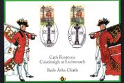 1995 Ireland 250th Anniversary of Battle of Fontenoy Stamps Joint Issue with Belgium Card with First Day Issue (FDI) pictorial cancel