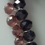 Necklace - Pink and Purple Glass Beads Image 4
