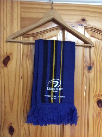 Leinster Rugby. Official Scarfs.Issued To Leinster Rugby Season Ticket Holders.High Quality Items.