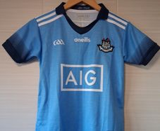 Dublin Jersey.  Official Oneills Dublin GAA Home Jersey.  Youths Boys Girls Age 9 To 10 Years. Collect In Dublin Or Receive Via Post.
