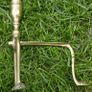Vintage Pair of Brass Federal Style Andirons / Fire Dogs Image 7