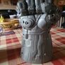 Hasbro Marvel Avengers Silver Infinity Gauntlet Fist Electronic Light and Sound Image 2