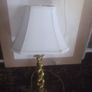 a solid brass barley twist lamp Image 3