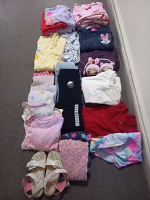 girls clothes bundle aged 5-6