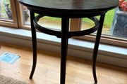 Original THONET FISCHEL bentwood circular table 1920/30 s