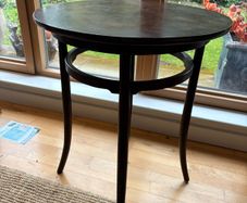 Original THONET FISCHEL bentwood circular table 1920/30 s