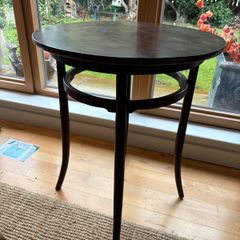 Original THONET FISCHEL bentwood circular table 1920/30 s