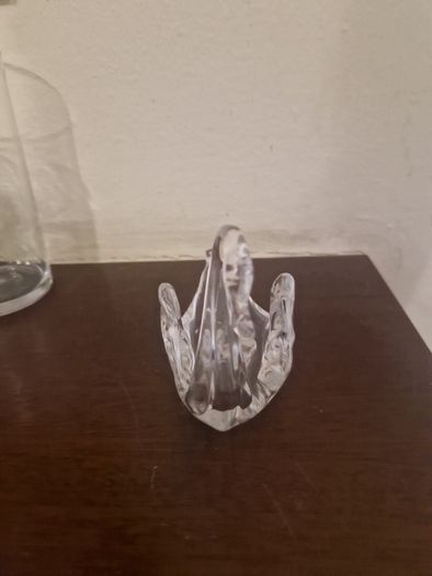 glass swan