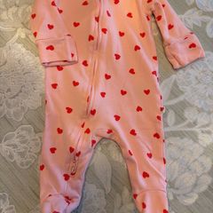 baby girl NEXT newborn sleeping suit