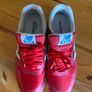 Red Cloth Nylon New Balance Runners Image 5