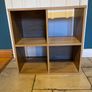 wooden storage cube Image 4