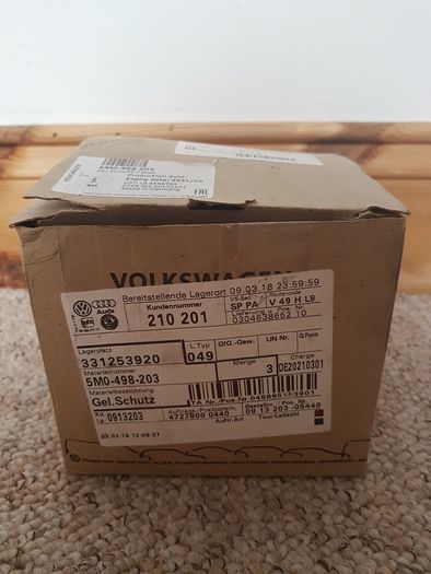 Genuine Volkswagen Group Audi Skoda Seat Outer CV Boot Gaiter P/N 5M0-498-203