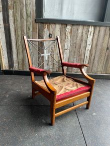 A Vintage Cintique Lounge Chair