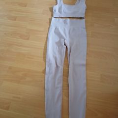Brand New Dusty Pink Sports Wear Top & Bottoms