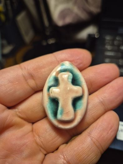 Vintage Cross Brooch