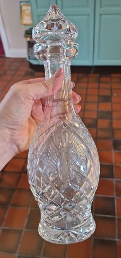 Vintage Waterford Crystal Shannon Pattern Decanter and Stopper