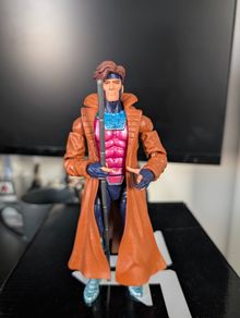 Marvel Legends Retro Gambit - Complete (No Box)