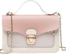 Girls Chain Mini Handbags For Little Girls Star Mini Handbags For Women Little Girl Pink Handbag Little Girls Handbags Chain Detachable Three-Layer Mezzanine Large Capacity Handbag For Girls