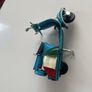 Italian Vintage Metal Scooter Image 3