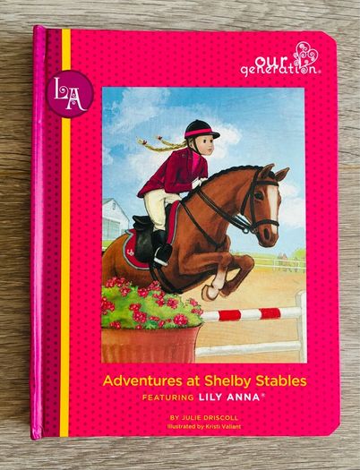 Our Generation Horse Riding Doll - Lily Anna & Horse - Love Horseriding