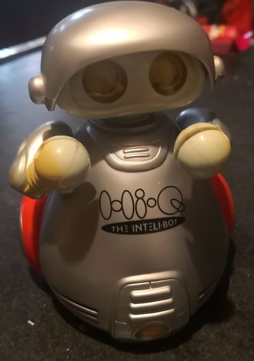 Vintage robot with light and sound