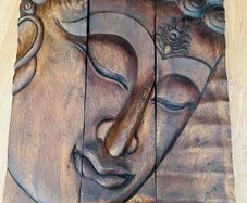 Carved buddha