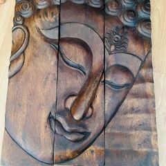 Carved buddha