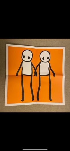 Art Print - Stik Hackney Today 5x Posters + 1x Newspaper 2020 Original Full Set Of 5 Colours