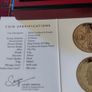 2024 St. Helena East India Company Gold Proof "Cruciform & Sceptre" Image 4