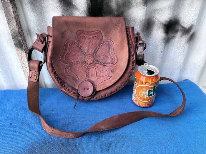 Embossed Floral Western bag