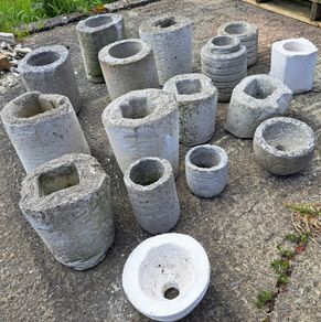 DIY Concrete Planting Pots