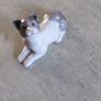 BEAUTIFUL SMALL NAO BY  Lladro Porcelain Figure Attentive Cat Image 9