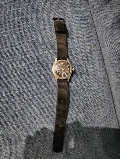 Vintage Military 1974 Vietnam War Benrus GG-W-113 Wrist Watch Wind Up Hack