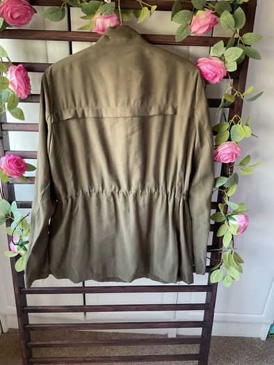 jacket Zara size medium khaki utility style jacket