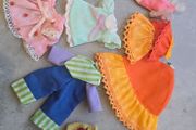 9 x Strawberry Shortcake Outfits Accessoriess Kenner A.G.C 1979 same era as MLP G1 My Little Pony